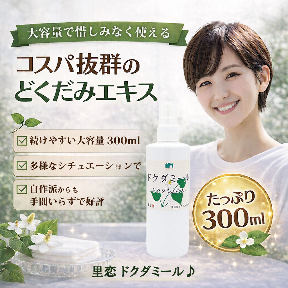 里恋 ドクダミール 300ml