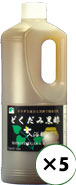 どくだみ黒酢入浴料 1000ml ×５本セット