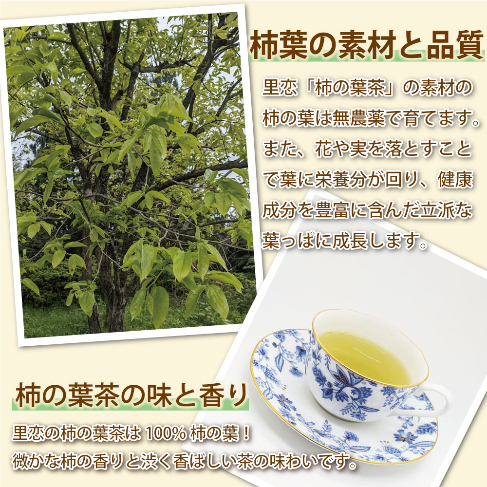 柿の葉茶 粉末パウダー 120g